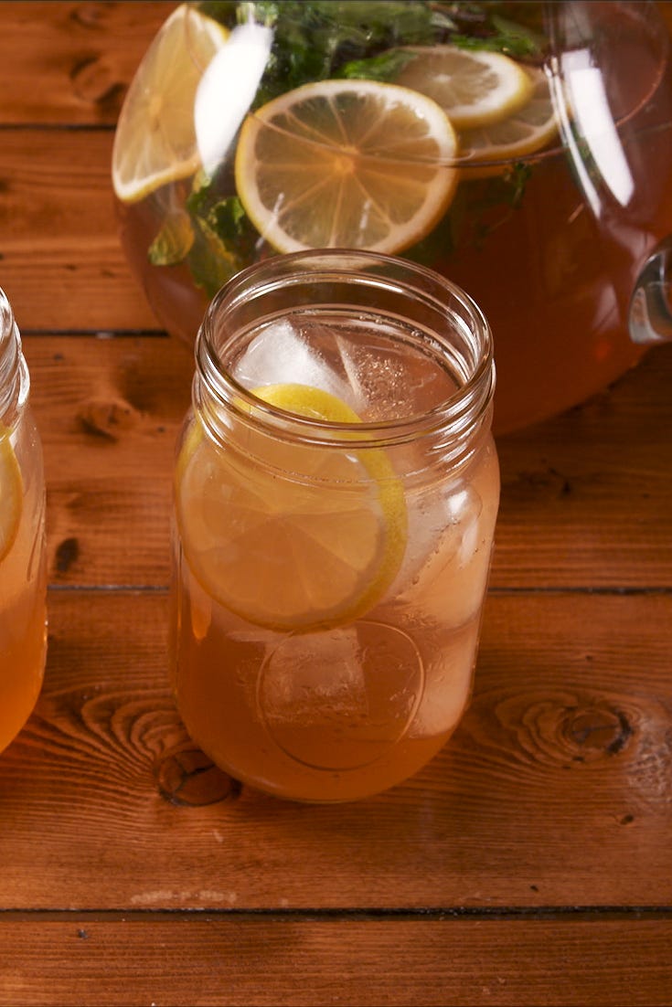 whiskey lemonade punch