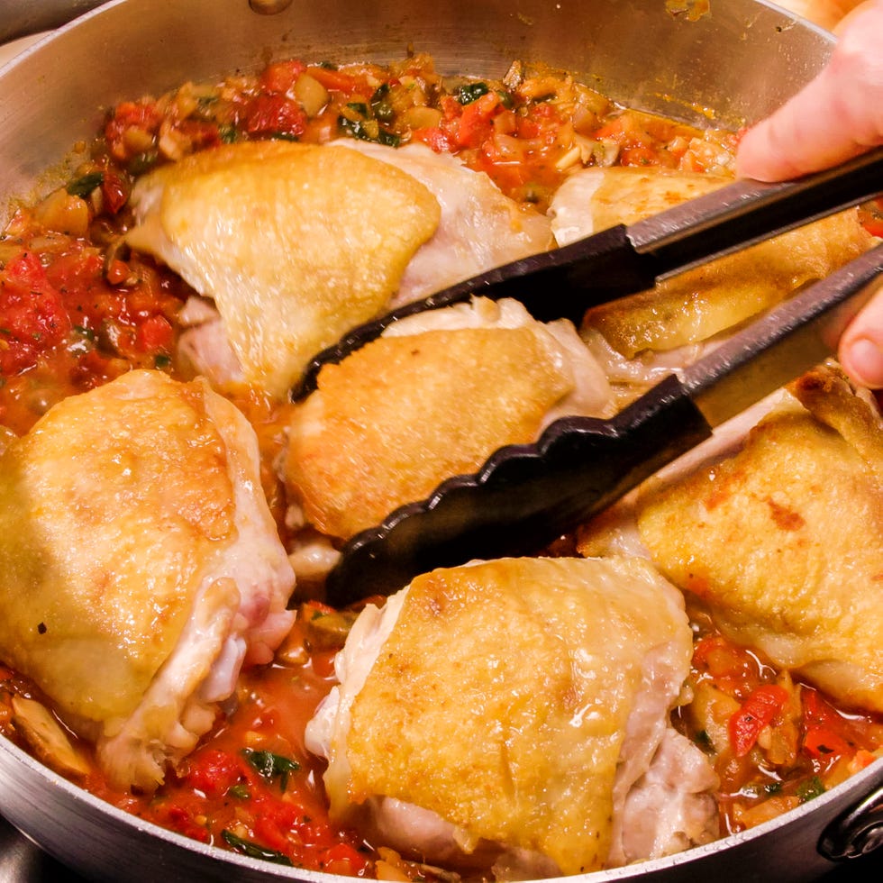 chicken cacciatore