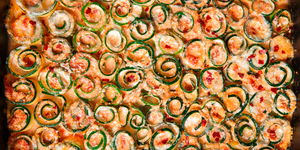 zucchini lasagna roll ups