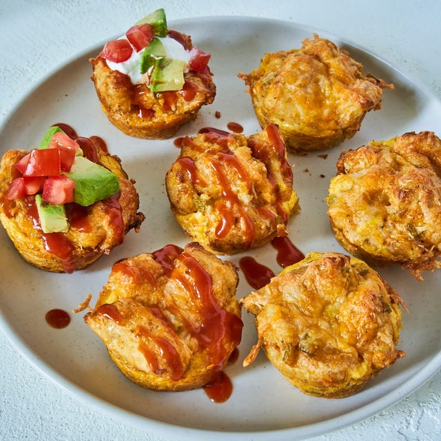 taco veggie tot muffins