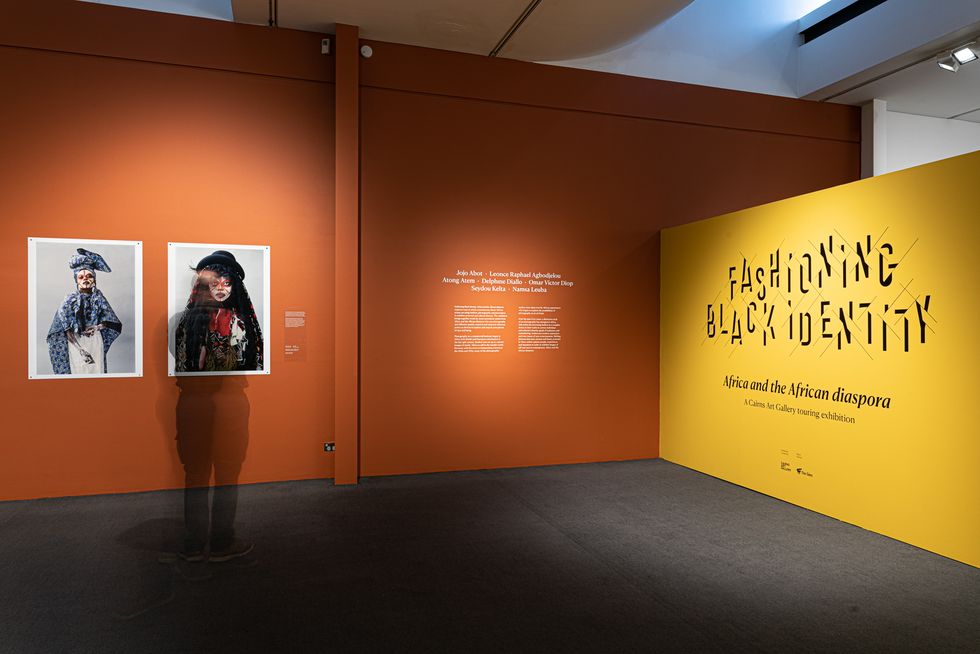 Delphine DIALLO and Jojo ABOT - Installation, Fashioning black identity. Africa and the African diaspora, Monash Gallery of Art (MGA)
