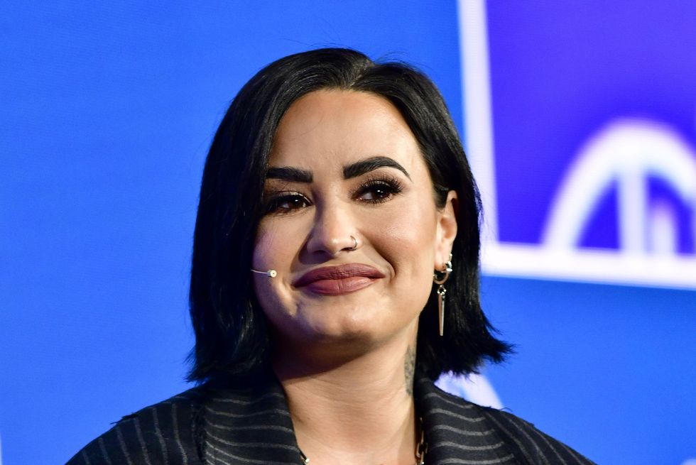 Demi Lovato nimmt am 3. Mai 2023 an der globalen Konferenz des Milken Institute 2023 im Beverly Hilton in Beverly Hills, Kalifornien, teil