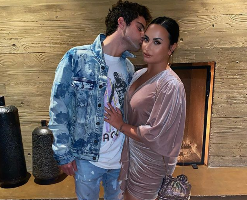 Demi Lovatos Ex Fiancé Max Ehrich Says He Found Out About The Split In