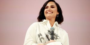 Demi Lovato at The Teen Vogue Summit 2019: On-Stage Conversations And Atmosphere