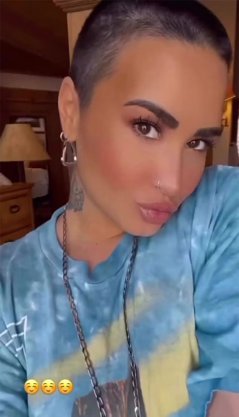 Demi lovatos deals new look