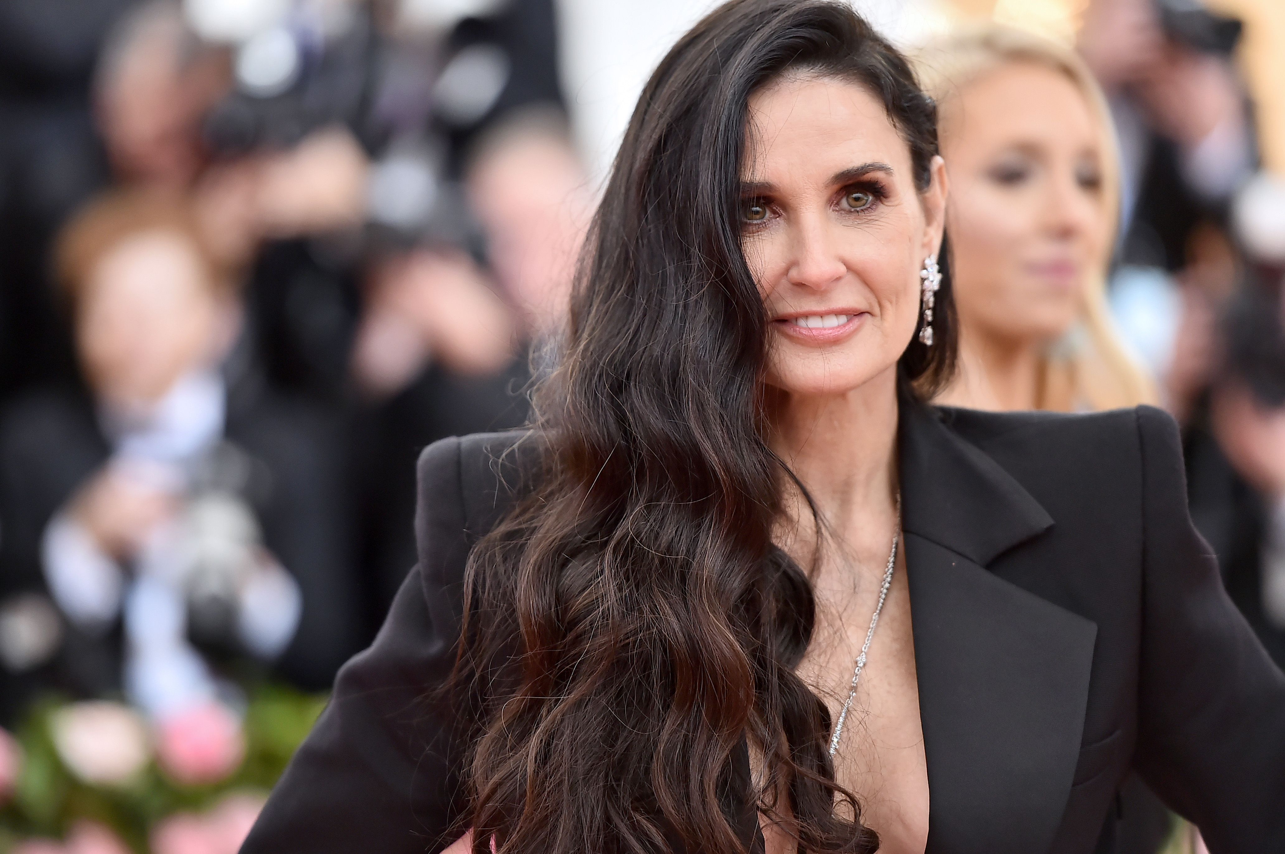US-actress Demi Moore poses during the photo call of the film ?Happy Tears?  at the