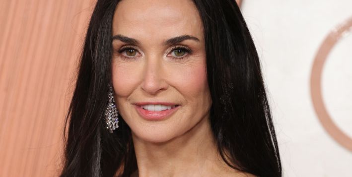 How Demi Moore Got Ready for the 2025 Oscars