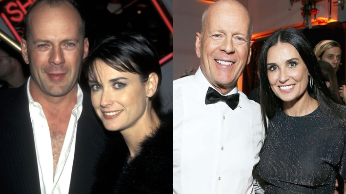 demi moore bruce willis marriage friendship kids