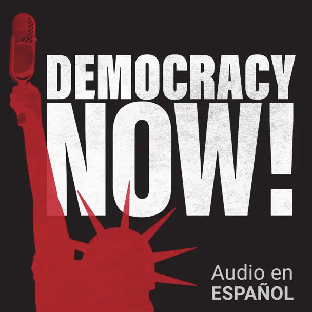 Logotipo del podcast Democracy Now