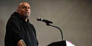 pennsylvania senate candidate john fetterman holds campaign rally focusing on women's right to choose