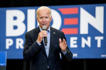 democratic presidential candidate joe biden holds south carolina town hall
