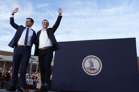 democratic presidential candidate pete buttigieg holds town hall in virginia