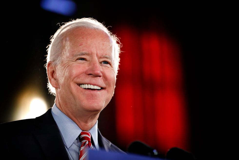 Presidential Candidate Joe Biden Delivers Economic Policy Speech In Scranton, PA