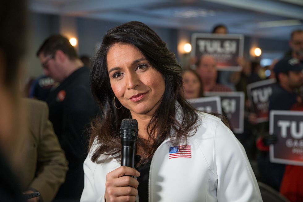 Presidential Candidate Tulsi Gabbard Holds Town Hall In Portsmouth, NH