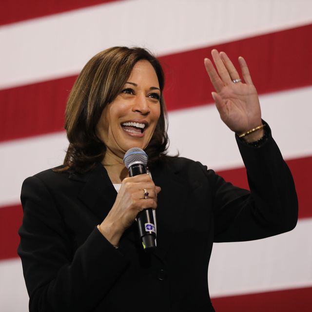 democratic presidential candidate kamala harris holds town hall in new hampshire