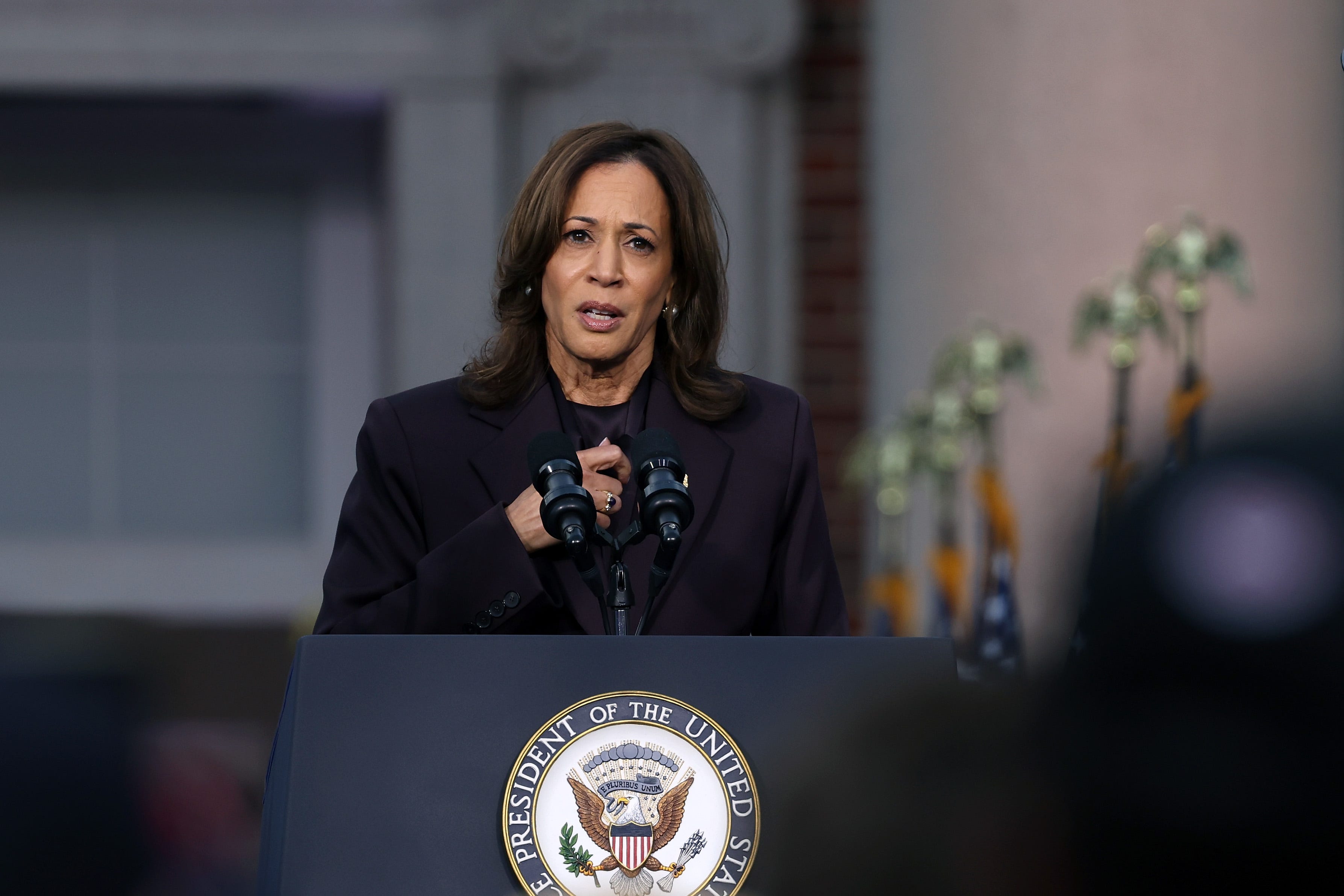 Harris gave remarks at Howard University after officially conceding the 2024 election to president-elect Donald Trump.