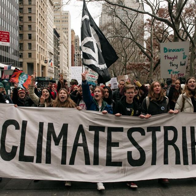Nationwide Youth Climate Strike Held As United Nations Holds Climate Conference