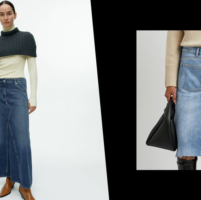 18 Denim Midiskirts to Wear This Spring and Beyond