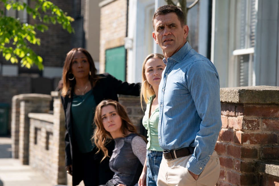 denise fox, jack branning, penny branning, amy mitchell, eastenders