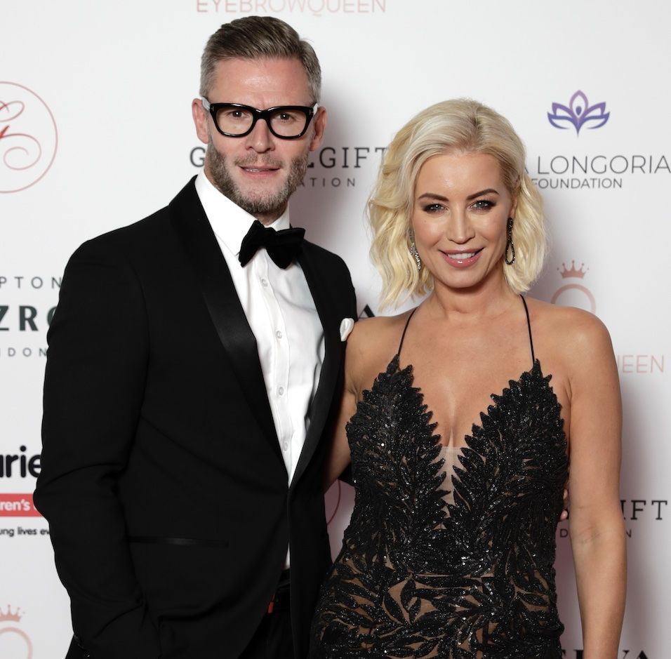 eddie boxshall and denise van outen attend the annual global gift gala london at kimpton fitzroy hotel on october 17, 2019 in london, england