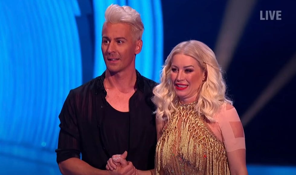 denise van outen, dancing on ice