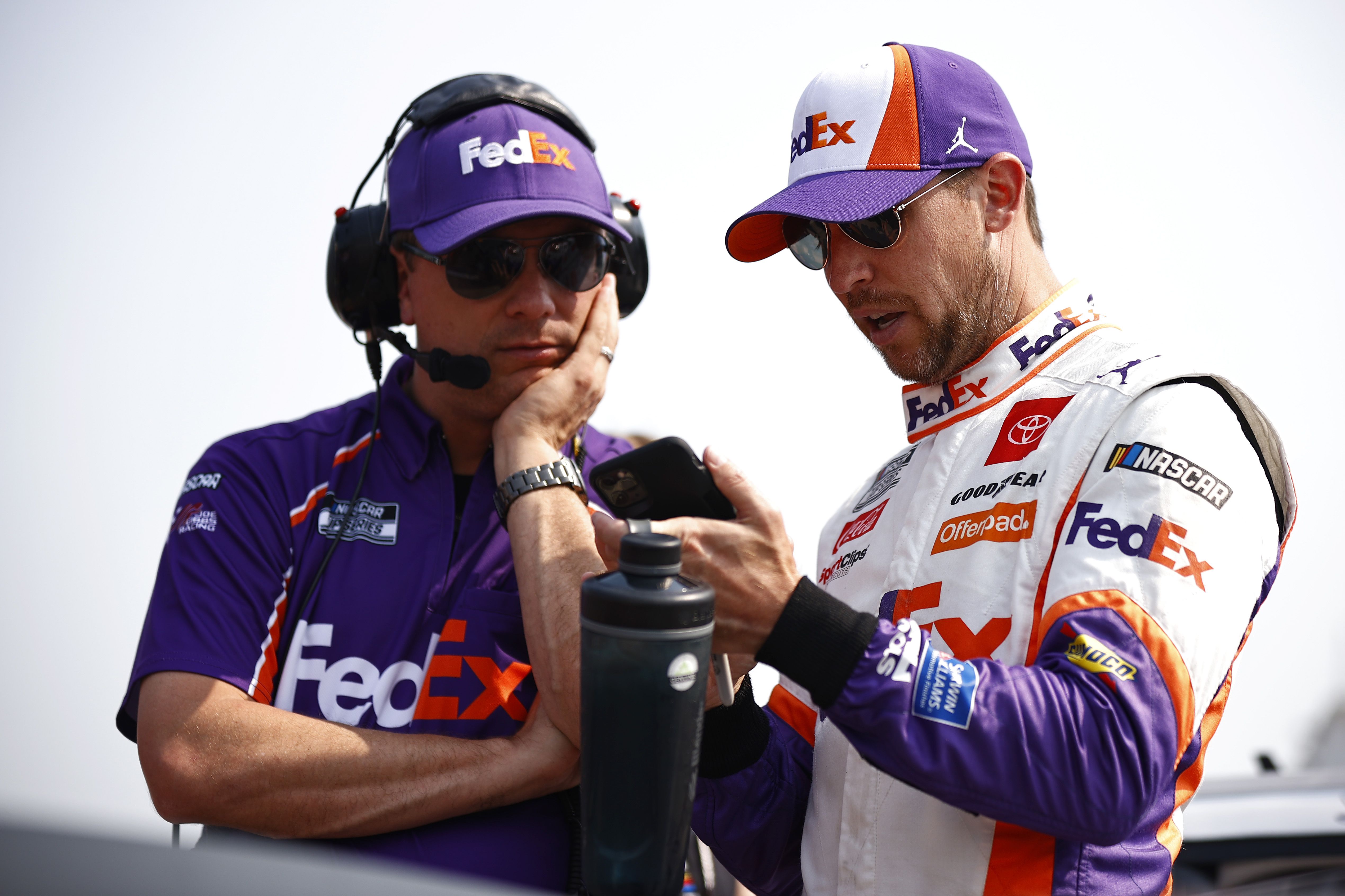 Why Denny Hamlin Says Crew Chief Suspensions In NASCAR Are A 'Moot Point'