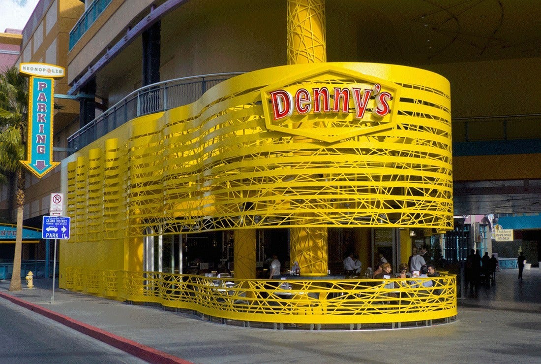 Denny's to open diner in Las Vegas that features wedding chapel, bar