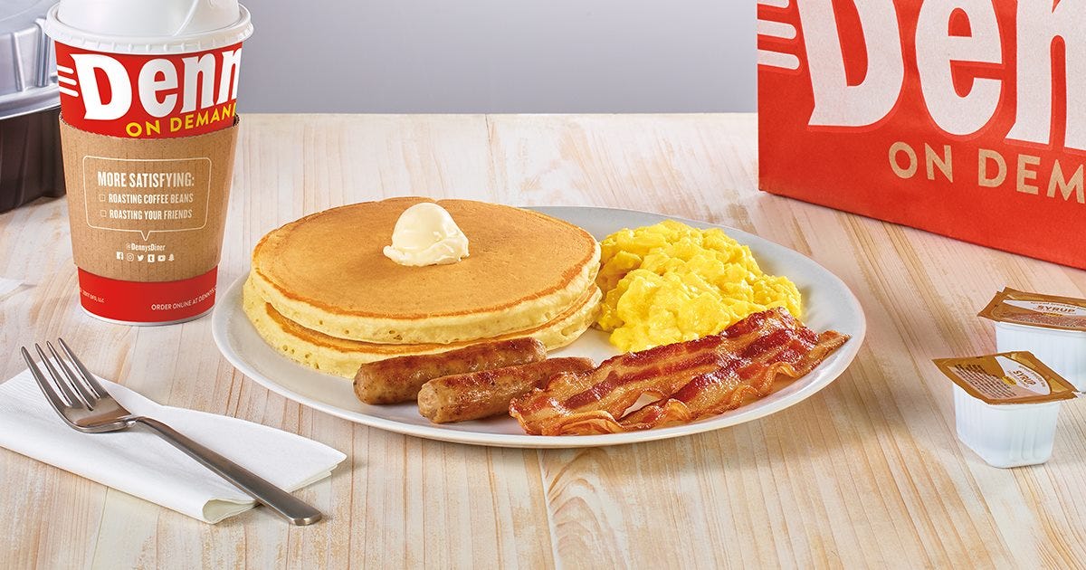 Denny's Build Your Own Grand Slam The Most Popular Dishes At 40 Of Your Favorite Chain Restaurants