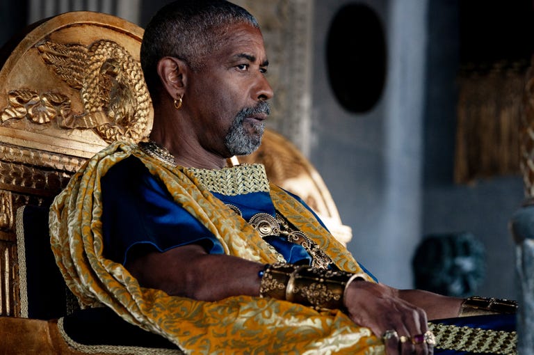 Denzel Washington explains criticised Gladiator 2 accent