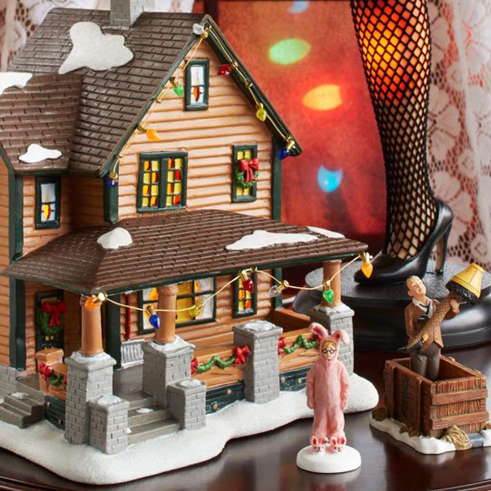 This 'A Christmas Story' Village Is Basically a Lighted Tabletop