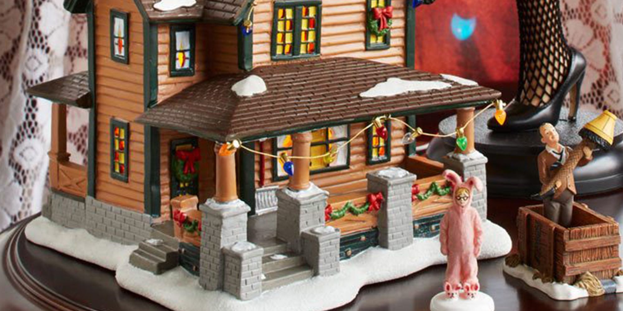 This 'A Christmas Story' Village Is Basically a Lighted Tabletop