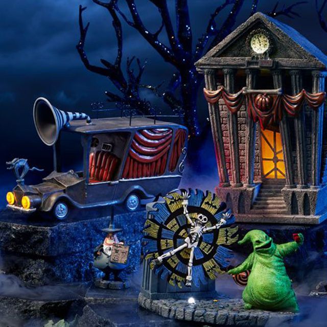 Nightmare Before Christmas Jack & Sally Haunted House Building Set