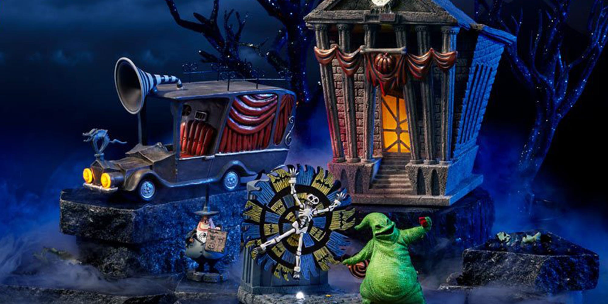 Amazon Is Selling a 'Nightmare Before Christmas' Village That You'll Want to Display ASAP