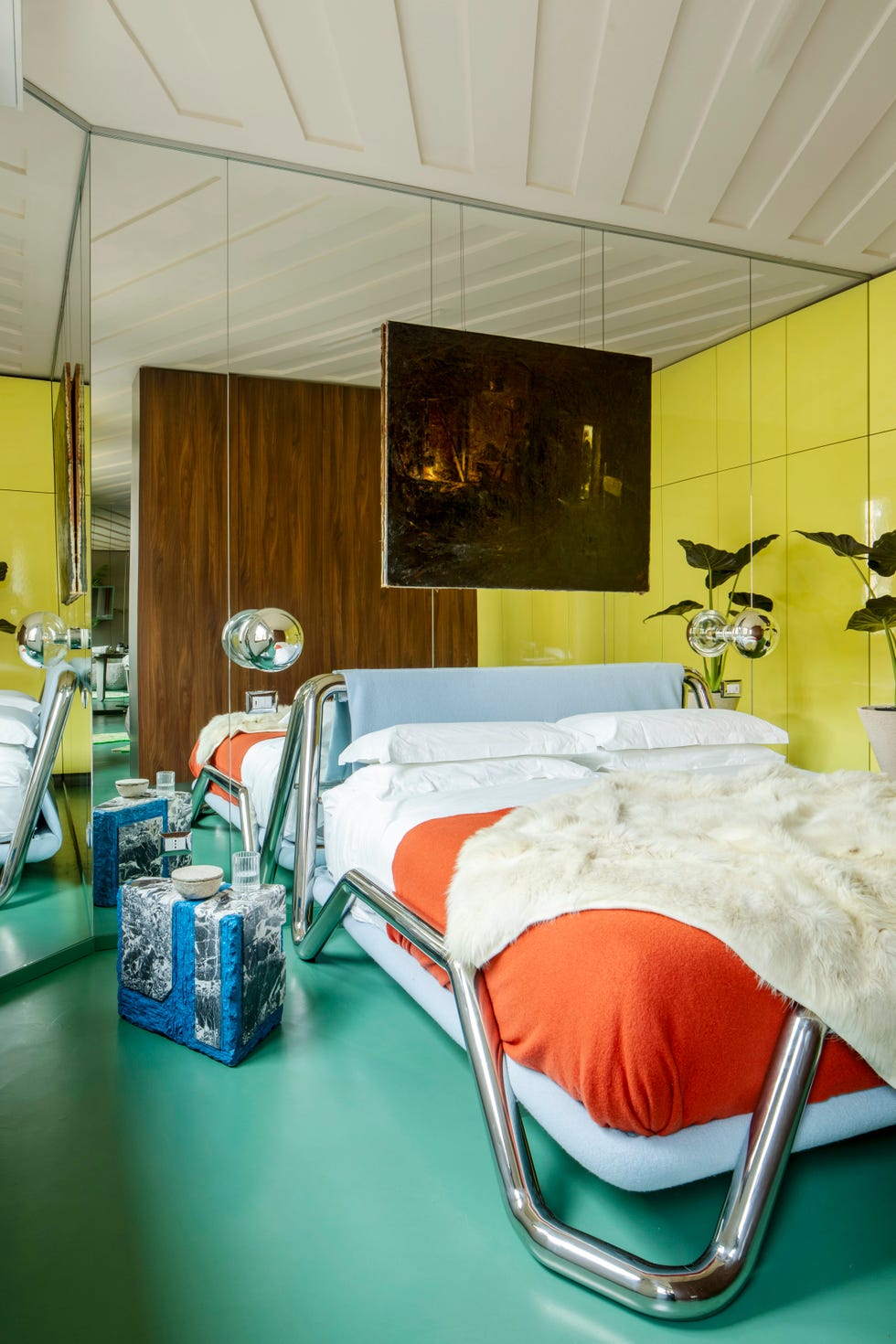 derek castiglioni legnano apartment bedroom
