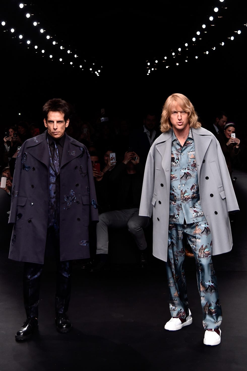 zoolander 2 at the paris fashion week