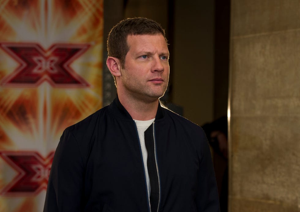 dermot o'leary hosting the x factor auditions in edinburgh, 2017