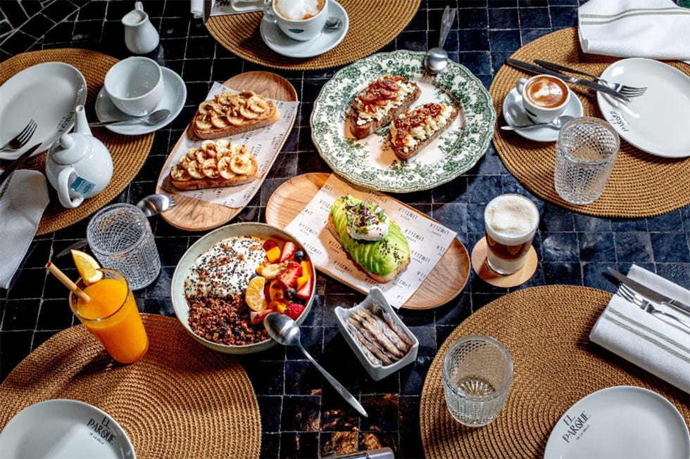 desayuno de el parque de la milla