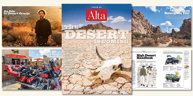 the desert is coming