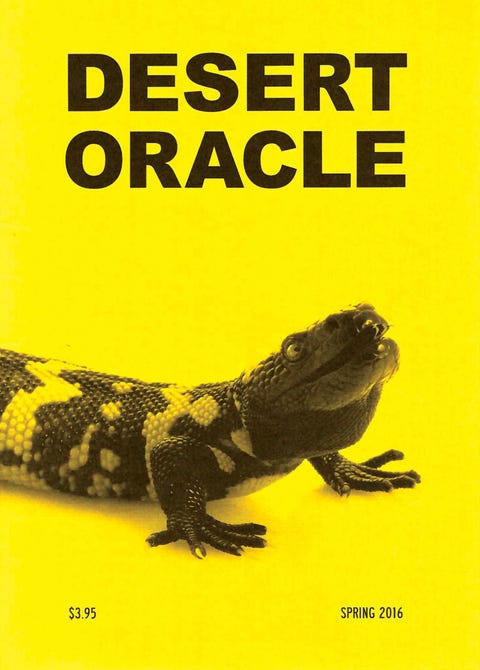 desert oracle, spring 2016