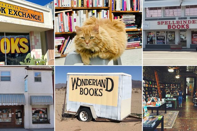 desert, sierre, california, bookstores