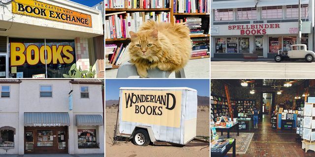 desert, sierre, california, bookstores