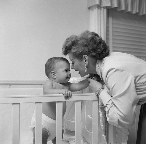 lucille ball playing with son desi