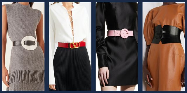 YC - 333 (2023) Fashion Designer Belts for Women Leather Belts for Jeans  Dress Pants with Gold
