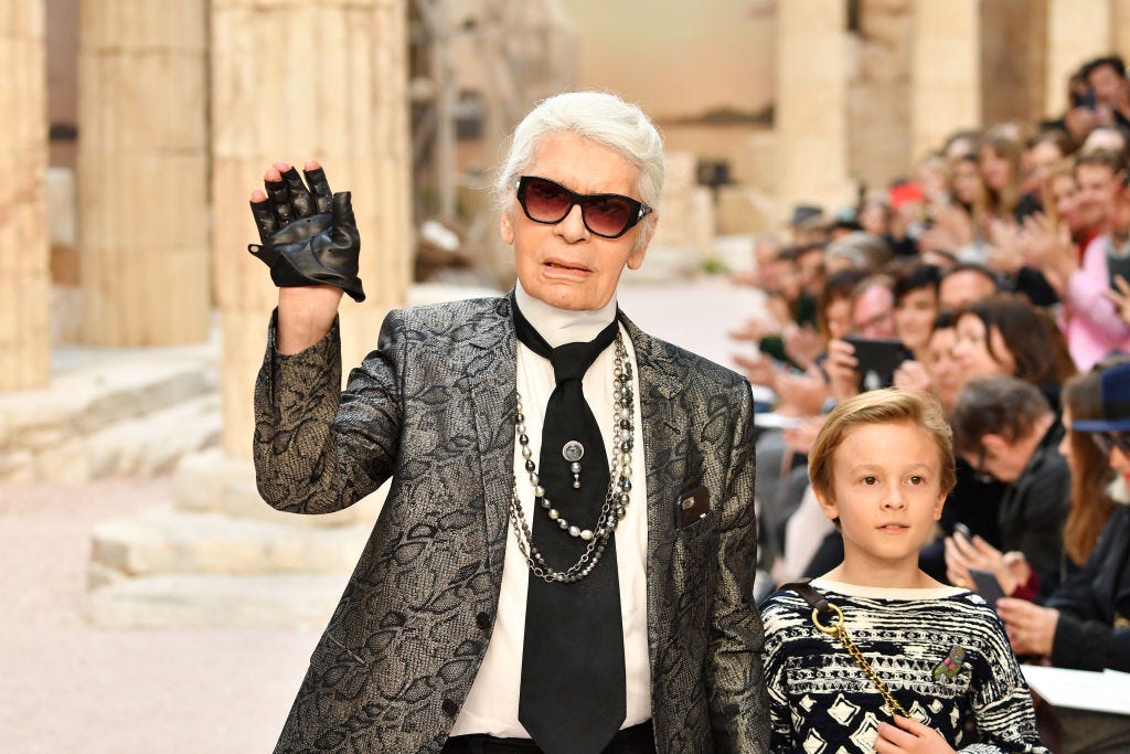 Karl Lagerfeld iconic laptop sleeve