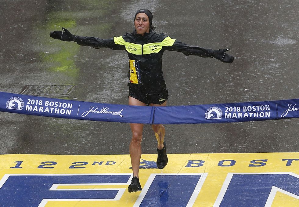 des linden boston marathon