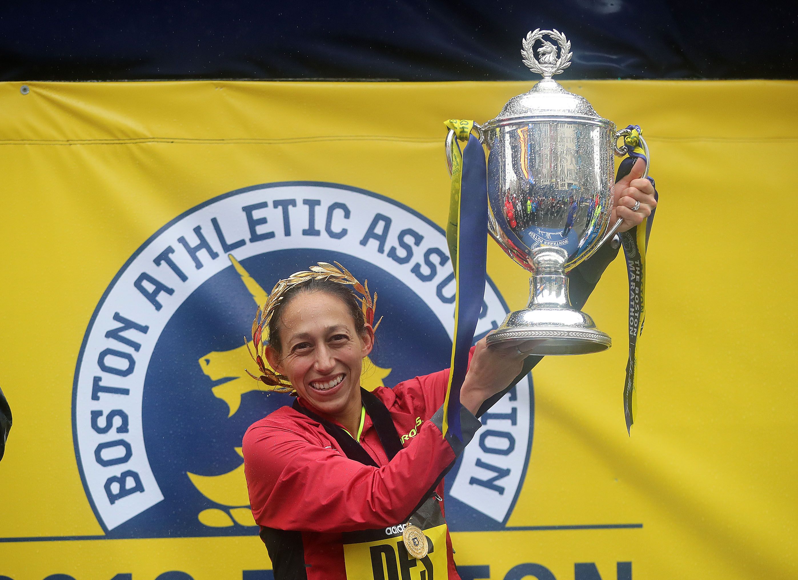 Boston Marathon Photo Finish Line World Series 2013 Trophy 16x20 - New  England Picture