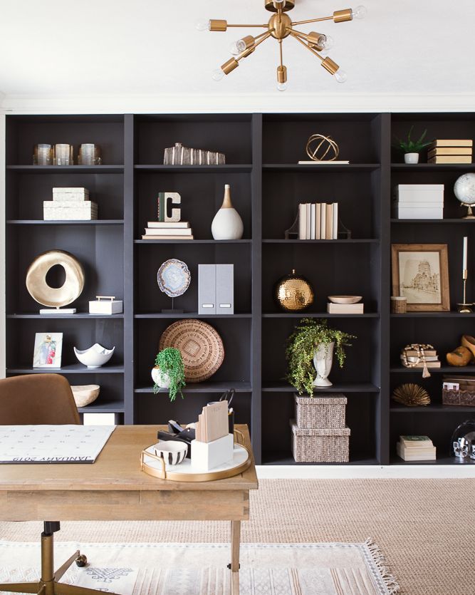 Office Shelf Decor & Organization - Simply Organized