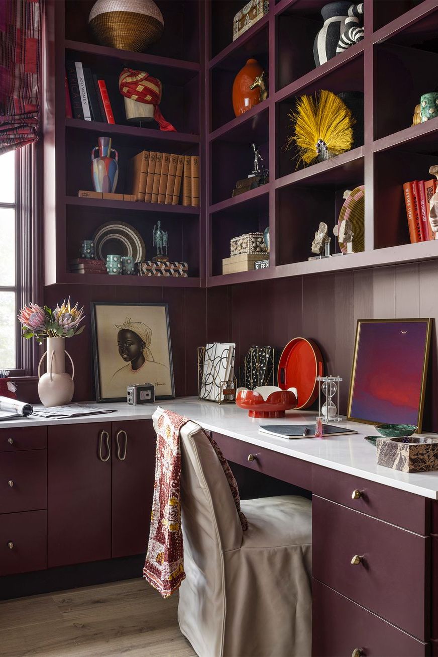 Ashley TerKeurst's Amazing Office Makeover  Home office organization, Home office  storage, Home office decor