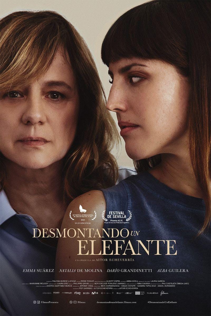 Desmontando un elefante film poster for desmontando un elefante featuring two actresses and credits