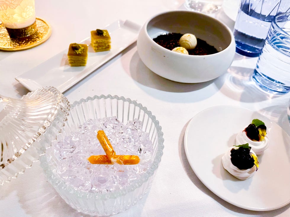 victoria and albert's dessert course